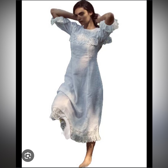 Doen White Lace Maxi Dress - Picture 2 of 5